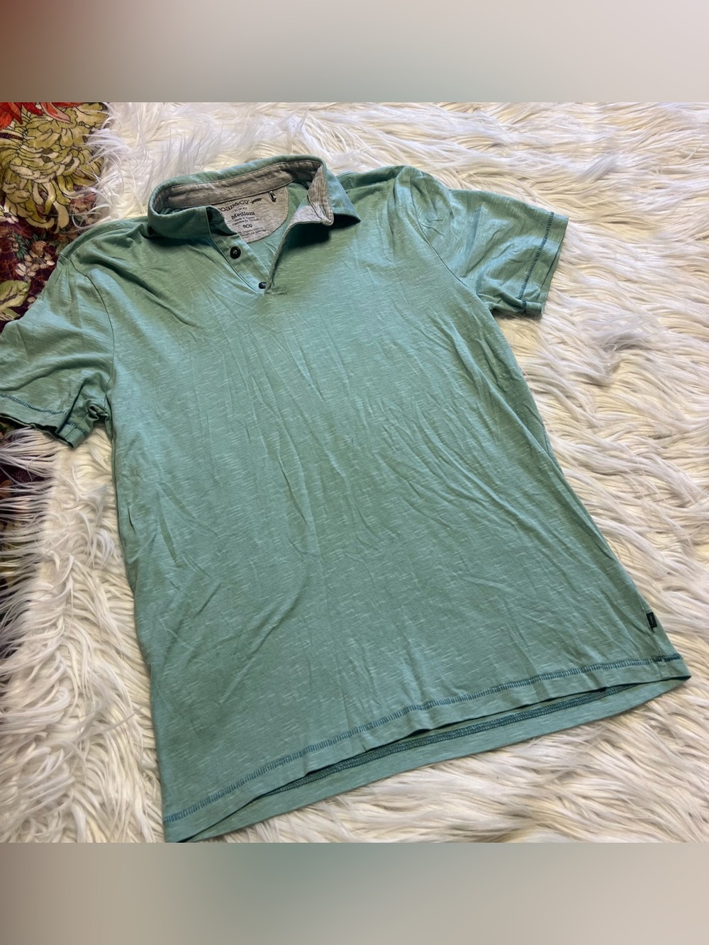 Toad&Co Mint Green Men's Polo Shirt